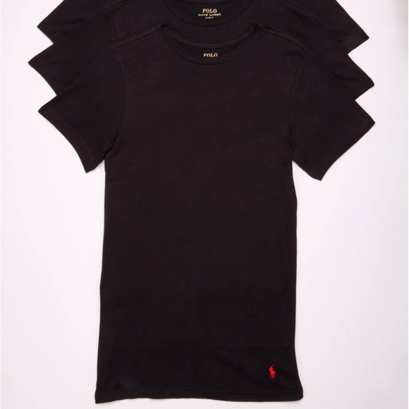 POLO RALPH LAUREN CLASSIC FIT COTTON T-SHIRT 3PACK
